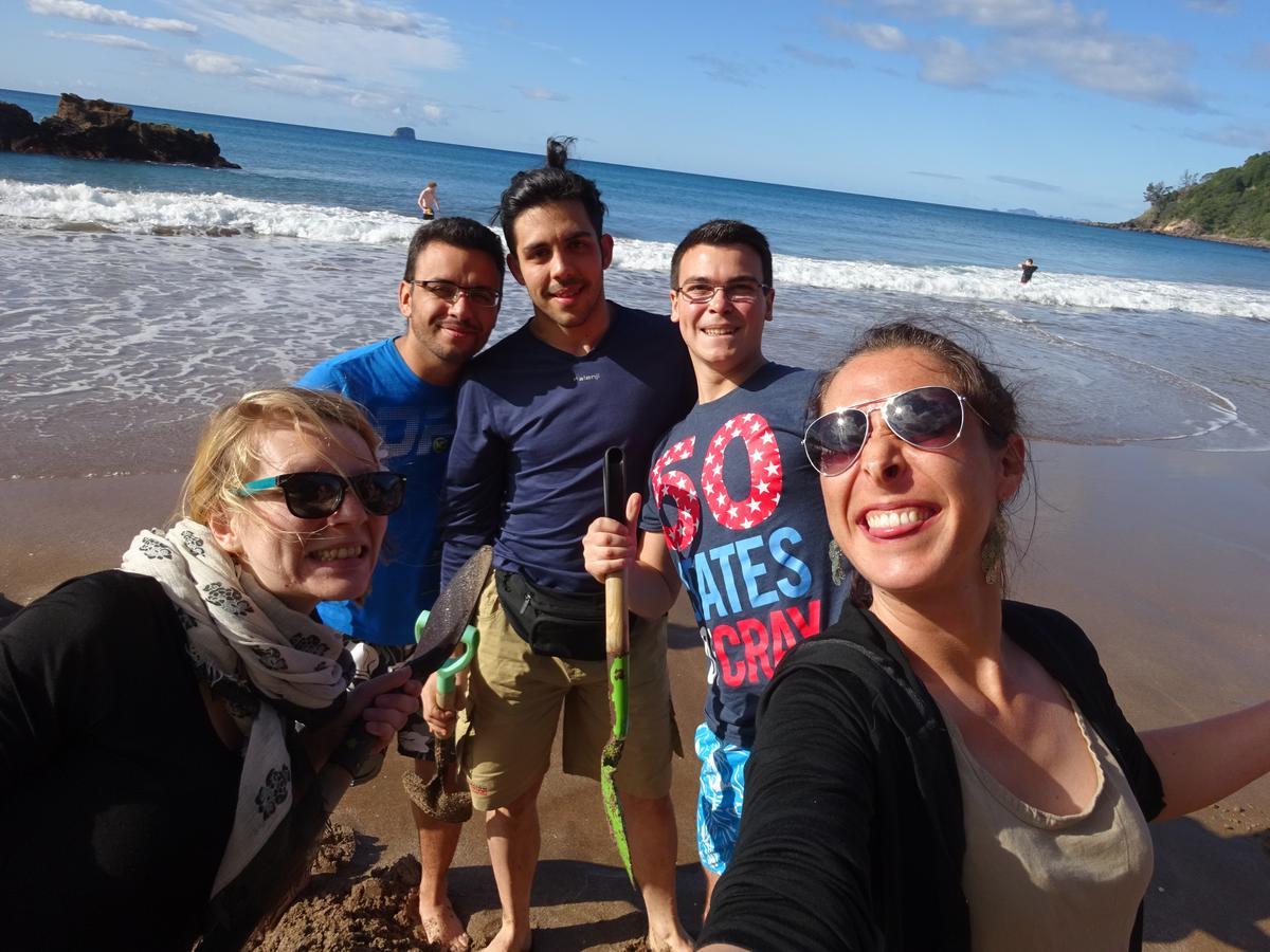 הוסטל האהי Tatahi Cove Back Packer מראה חיצוני תמונה